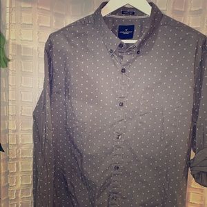 Ae printed button down sz/xxl
